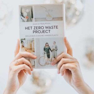 Boek zero waste project, boek van Jessie en Nicky Kroon