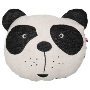Kussen van pandakop grey Black