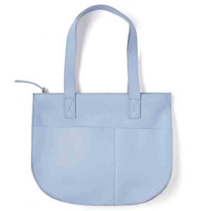 Handtas van Keeecie in Lavendel Blauw