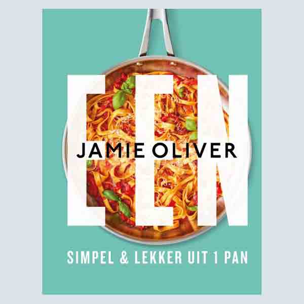 kookboek met eenpansgerechten van Jamie Oliver