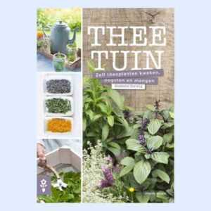 boek om zelf theeplanteeen te kweken, oogsten en te mengen