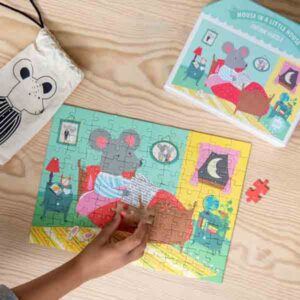 puzzel huis met muis van Rex London