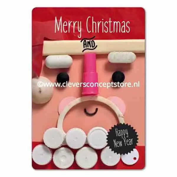 Ansichtkaarten Kerst Plastic Fish